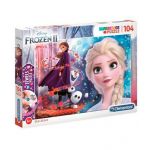 Clementoni Puzzle Jewels Frozen 2 Disney 104pzs - 8005125201648