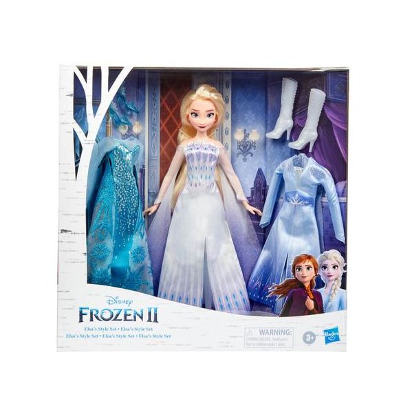 Boneca Frozen 2 - Anna E Acessórios Irmãs Com Estilo Hasbro