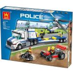 LEGO Police City Camião + Helicóptero Policias 393 Peças - 52014