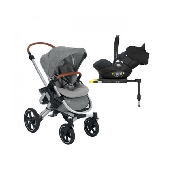 Bebe Confort Conjunto Duo Nova 4 Ovinho Marble Essential Graphite Kuantokusta