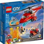 LEGO City Helicóptero De Resgate Dos Bombeiros - 60281