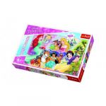 Trefl Puzzle 160 Peças Princesas Disney e Amigos