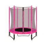 Cama Elástica Infantil 140 Plus Pink