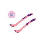 Kiokids Colheres Siliconecom Sensor Rosa