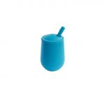 Ezpz Copo Mini Cup com Palhinha Azul