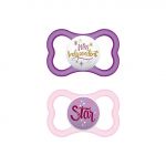 MAM 2 Chupetas Air Silicone 16+ Miss Independent S235