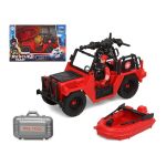 Bigbuy Fun Playset Firefighters Rescue Team Vermelho - S1125398