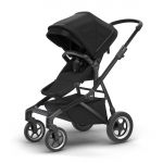 Thule Sleek Carrinho Baby Stroller Midnight Black on Black - 1324447-3326296