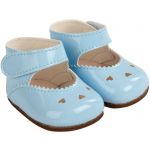 Arias Reborns Set Sapatos Corações Azul Bonecos 45 cm - AR6303