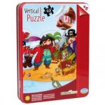 Eurekakids Puzzle Vertical Piratas 48 Peças