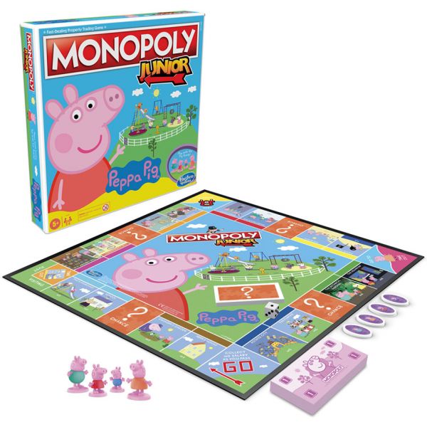 Jogo de Tabuleiro MONOPOLY Junior (Idade Mínima Recomendada: 4