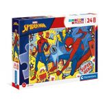 Clementoni - Puzzle Marvel Spiderman 24 Peças - 24216