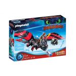 Playmobil Dragons: Dragon Racing Hiccup e Desdentado - 70727-22
