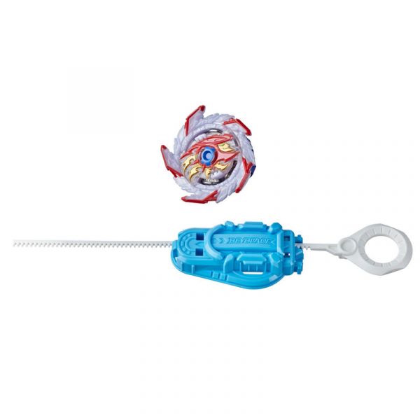 Beyblade QuadStrike Pião e Lançador - Zeal Achilles A8