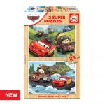 Educa 2x Super Puzzle 25 Madeira Cars - ED18877