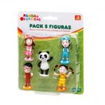 Concentra - Panda e Caricas - Pack 5 Figuras