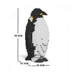 Jekca Birds Emperor Penguin (01C) 900x