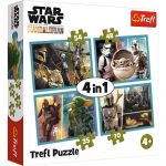 Trefl Puzzle 4 em 1 Star Wars