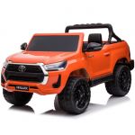 Carro Elétrico Toyota Hilux 4x4 24V Bateria c/ Comando Branco - CE0181
