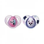 Tommee Tippee 2 Chupetas Any Time Panda Rosa 6-18M
