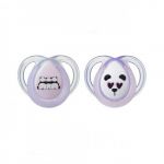 Tommee Tippee 2 Chupetas Any Time Panda Rosa 0-6M