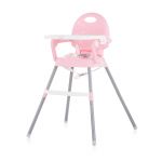 Chipolino Cadeira de Refeição Convertível 3 em 1 Bon Bon Pink