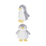Peluche Pequeno Pinguim (Cinzento)