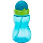 Canpol Babies Sport Cup Copo de Aprendizagem com Palhinha 12m+ Blue 270 ml