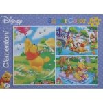 Disney Puzzle 3x48 Peças Winnie Pooh