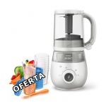 Philips Avent Robot Easy Papa 4 em 1 + Copos Armazenamento - SCF177SCF721/20P1021