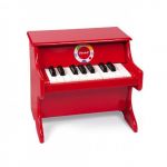 Janod Piano em Madeira Vermelho Confetti - J07622