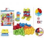 Color Block Maxi Cubos Blocos De Construção 80 Peças - CB49278