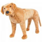 Cão Labrador em Peluche Castanho Claro XXL - 91329