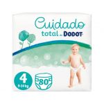 Dodot Fraldas Cuidado Total T4 (9-14Kg) 2x40 Un.