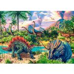 Castorland Puzzle Vulcões e Dinossauros. 120 Peças