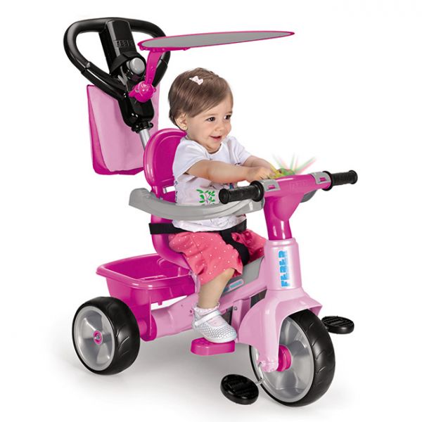 Feber - Triciclo Evolutivo Plus Music Pink, ToysRUs