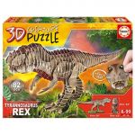 Educa Puzzle 3D T-Rex 82 Peças