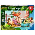 Ravensburger Puzzle 2x24 Peças Gigantosaurus