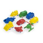 Miniland Contentor de Veículos de Plástico Sortido para Brincar 36 Peças