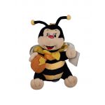 Peluche abelha pequeno com pote mel 25 cm - 12052/1