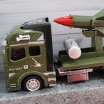 Globo Spidko Camião de Emergência Militar com Míssil - Gsk40455-1