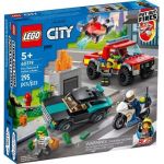 LEGO City Salvamento dos Bombeiros e Perseguição Policial - 60319