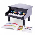 New Classic Toys Piano de Cauda Preto Infantil - 10150