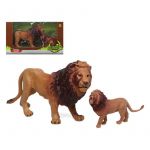 Bigbuy Conjunto Animais Selvagens Leão (2 Pcs)
