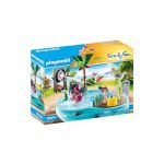 Playmobil Family Fun - Piscina Divertida com Respingos de Água - 70610