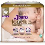 Libero Touch Fralda Newborn Prematuro T0 Pack 12x24 Un.