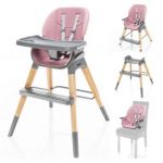 Zopa Cadeira de Refeição 4 in1 Nuvio Blush Pink