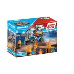 Playmobil Stuntshow Starter Pack Quad com Rampa de Fogo - 70820