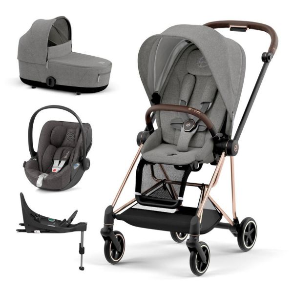 cybex mios trio rose gold