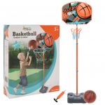 vidaXL Conjunto jogo de basquetebol portátil ajustável 180-230 cm